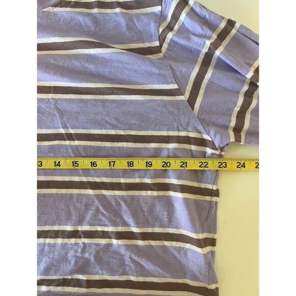 Wild Fable Striped Long Sleeved Crop Shirt - Picture 5 of 8